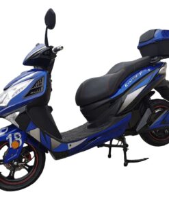moto eléctrica e-Volf Urban Legend azul
