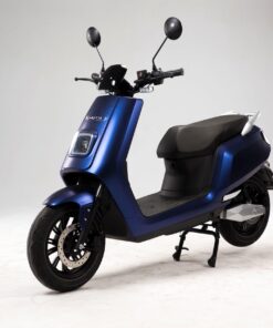 moto eléctrica e-Volf Pegasus azul metal